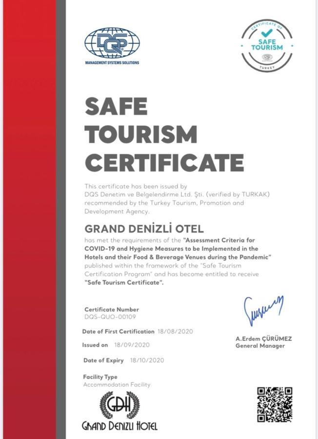 Grand Denizli Hotel Exterior foto